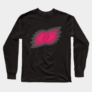 hypnotized - fluid geometrical eye shape Long Sleeve T-Shirt